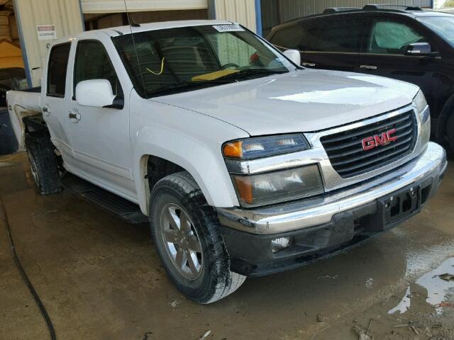 1GTH6MFE8B8100217 - 2011 GMC CANYON SLE WHITE photo 1