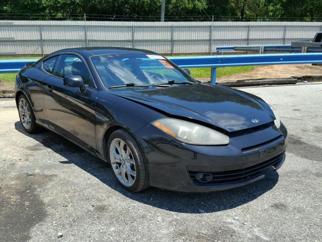 KMHHN66F98U286739 - 2008 HYUNDAI TIBURON GT BLACK photo 1