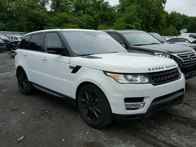 SALWG2PF6GA599351 - 2016 LAND ROVER RANGE ROVE WHITE photo 1