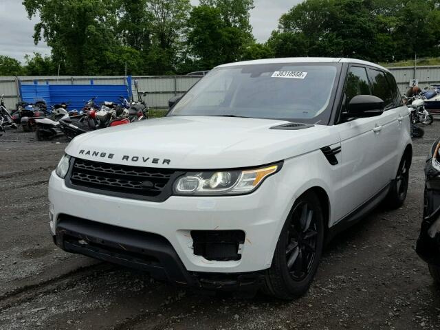SALWG2PF6GA599351 - 2016 LAND ROVER RANGE ROVE WHITE photo 2