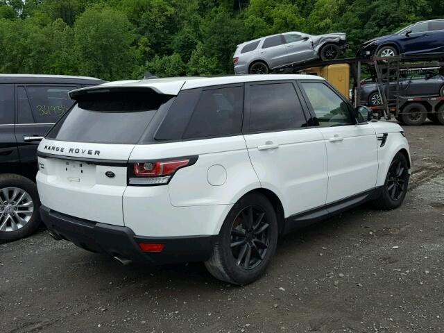 SALWG2PF6GA599351 - 2016 LAND ROVER RANGE ROVE WHITE photo 4
