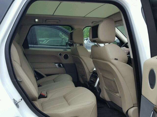 SALWG2PF6GA599351 - 2016 LAND ROVER RANGE ROVE WHITE photo 6