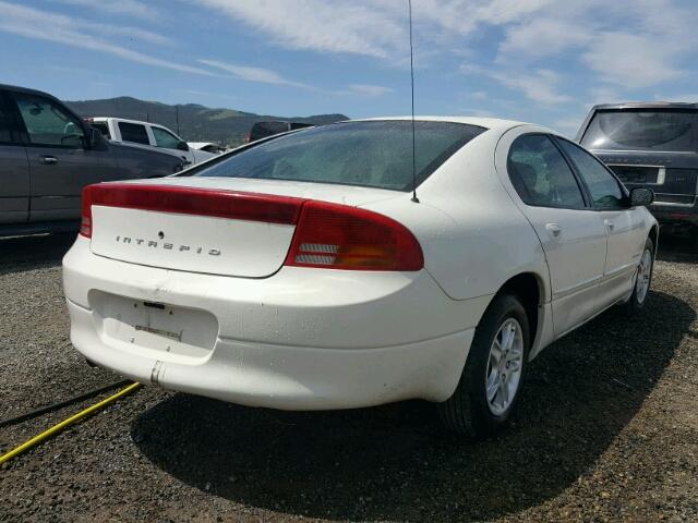 2B3HD46R5XH654455 - 1999 DODGE INTREPID WHITE photo 4