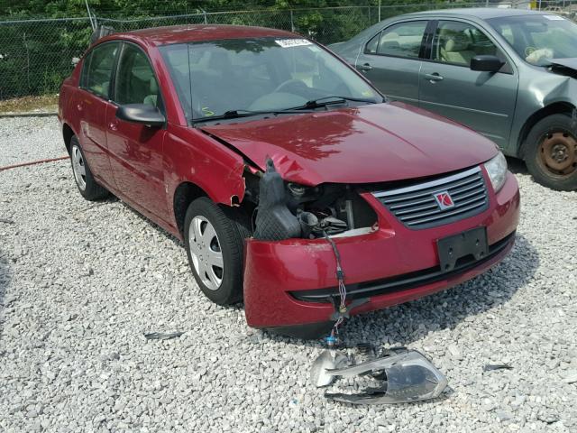 1G8AJ55F27Z107885 - 2007 SATURN ION LEVEL MAROON photo 1