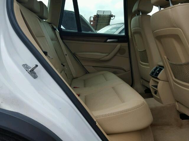 5UXWX5C57CL725638 - 2012 BMW X3 XDRIVE2 WHITE photo 6