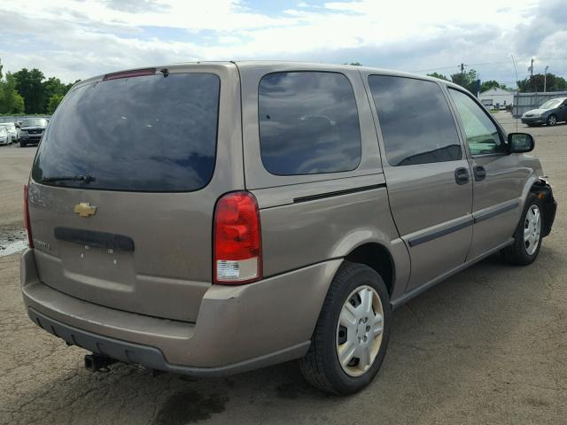 1GNDV23L16D203556 - 2006 CHEVROLET UPLANDER L 棕色 照片 4