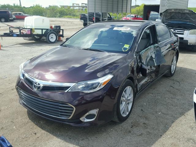4T1BK1EB5EU101789 - 2014 TOYOTA AVALON BAS Qırmızı foto 2