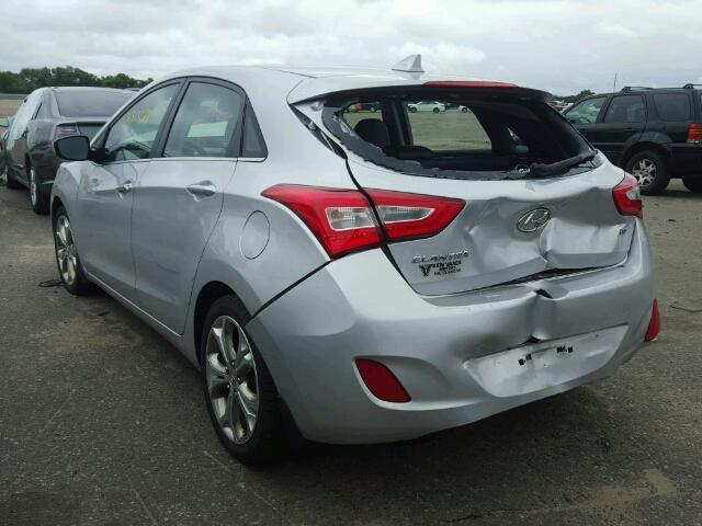 KMHD35LH7EU189121 - 2014 HYUNDAI ELANTRA GT GRAY photo 3