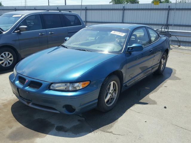 1G2WR12192F163178 - 2002 PONTIAC GRAND PRIX GREEN photo 2