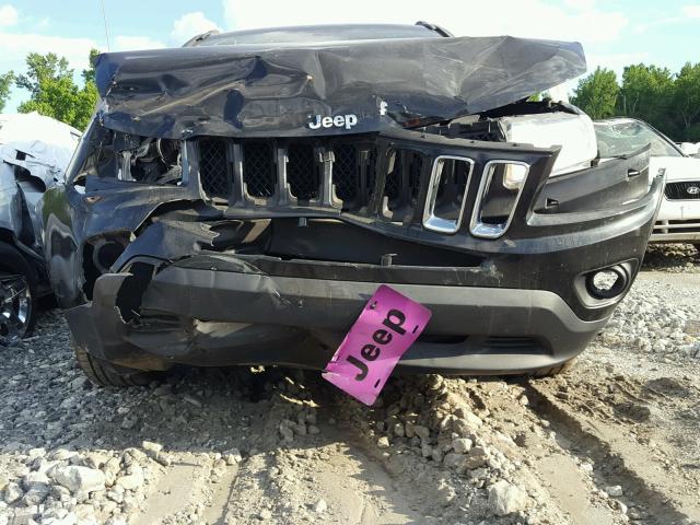 1C4NJCCB0CD639283 - 2012 JEEP COMPASS LI BLACK photo 10