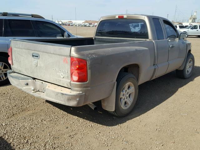 1D7CE3BK1AS188490 - 2010 DODGE DAKOTA SXT GOLD photo 4