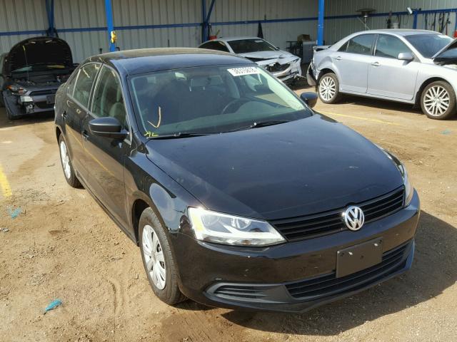 3VW2K7AJ8EM436311 - 2014 VOLKSWAGEN JETTA BASE 黑色 照片 1