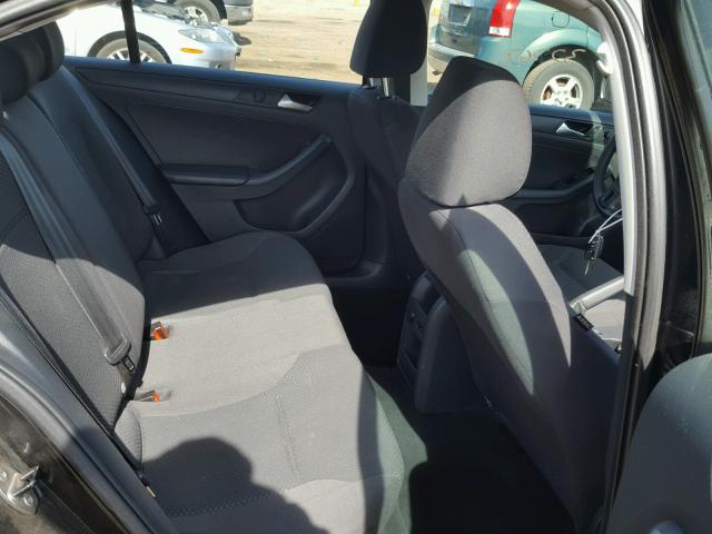3VW2K7AJ8EM436311 - 2014 VOLKSWAGEN JETTA BASE 黑色 照片 6
