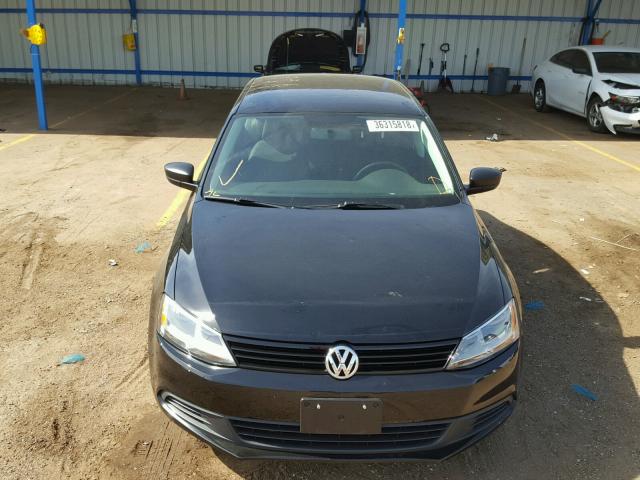 3VW2K7AJ8EM436311 - 2014 VOLKSWAGEN JETTA BASE 黑色 照片 9