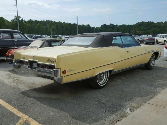 484679H100802 - 1969 BUICK ELECTRA YELLOW photo 4