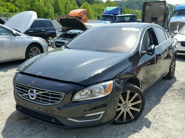 LYV402FK1GB111286 - 2016 VOLVO S60 PREMIE BLACK photo 2