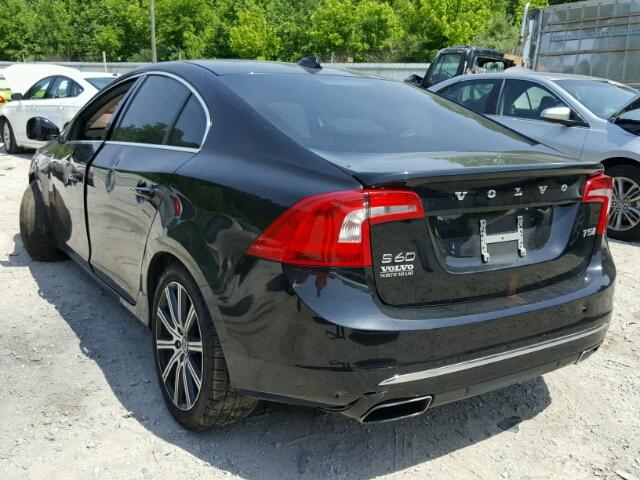 LYV402FK1GB111286 - 2016 VOLVO S60 PREMIE BLACK photo 3