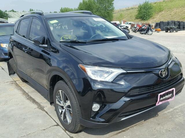 2T3RFREV6HW610135 - 2017 TOYOTA RAV4 XLE BLACK photo 1