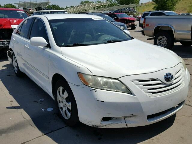 4T1BE46K99U878537 - 2009 TOYOTA CAMRY BASE WHITE photo 1