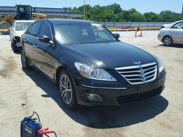 KMHGC46F29U035147 - 2009 HYUNDAI GENESIS 4. BLACK photo 1