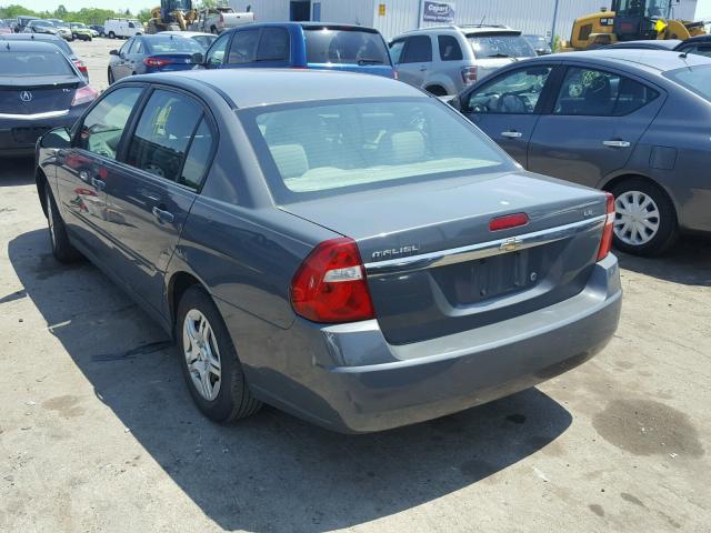 1G1ZS58F37F315494 - 2007 CHEVROLET MALIBU LS 灰色 照片 3