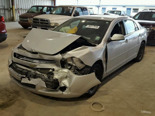 1G1ZH57B09F257893 - 2009 CHEVROLET MALIBU 1LT 银色 照片 2