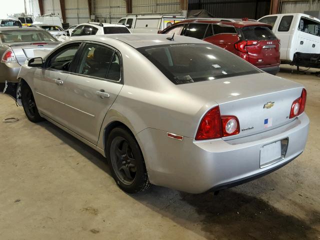 1G1ZH57B09F257893 - 2009 CHEVROLET MALIBU 1LT 银色 照片 3