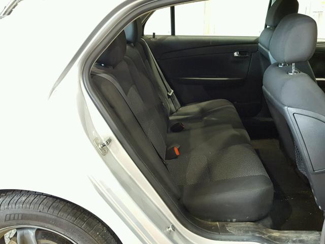 1G1ZH57B09F257893 - 2009 CHEVROLET MALIBU 1LT 银色 照片 6