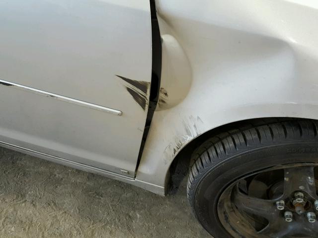 1G1ZH57B09F257893 - 2009 CHEVROLET MALIBU 1LT 银色 照片 9