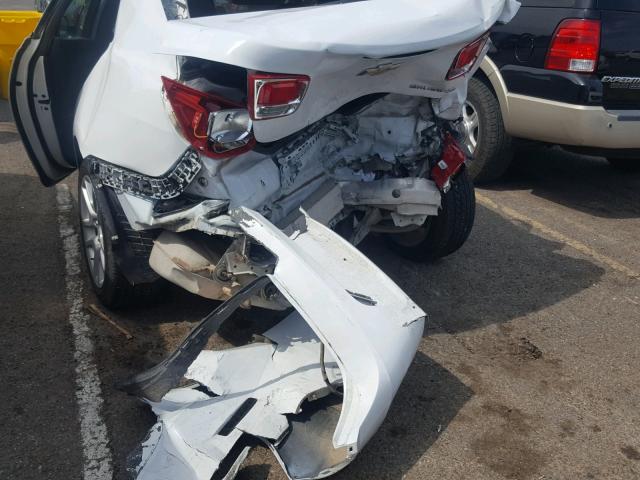 1G11D5SR5DF181030 - 2013 CHEVROLET MALIBU 1LT 白色 照片 9