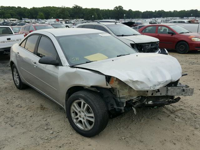 1G2ZF58B074256963 - 2007 PONTIAC G6 VALUE L SILVER photo 1