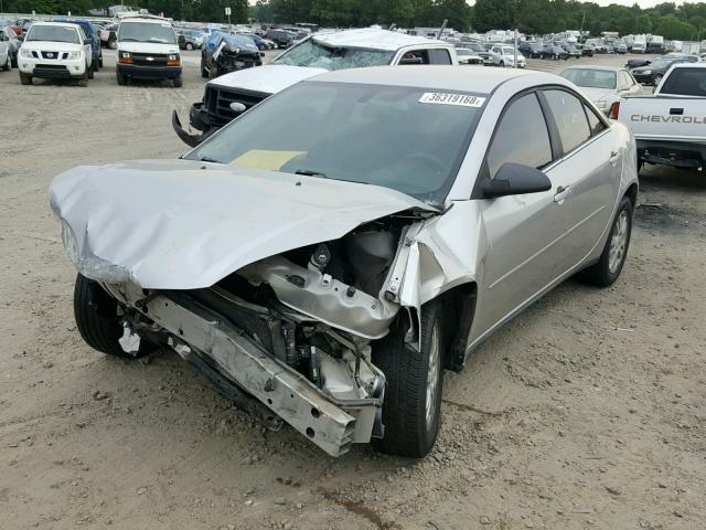 1G2ZF58B074256963 - 2007 PONTIAC G6 VALUE L SILVER photo 2