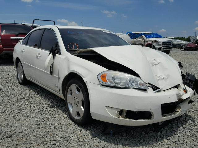 2G1WD58C389212153 - 2008 CHEVROLET IMPALA SUP WHITE photo 1