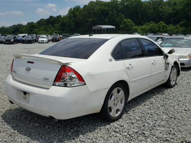 2G1WD58C389212153 - 2008 CHEVROLET IMPALA SUP თეთრი ფოტო 4