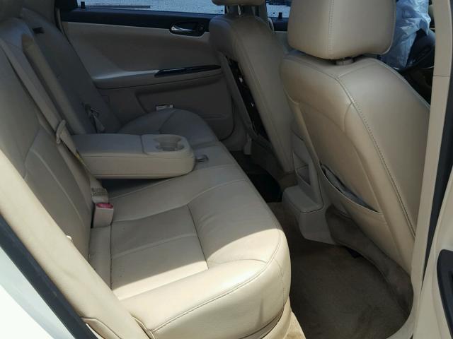 2G1WD58C389212153 - 2008 CHEVROLET IMPALA SUP თეთრი ფოტო 6