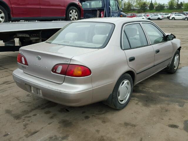 2T1BR12E5XC195090 - 1999 TOYOTA COROLLA SILVER photo 4