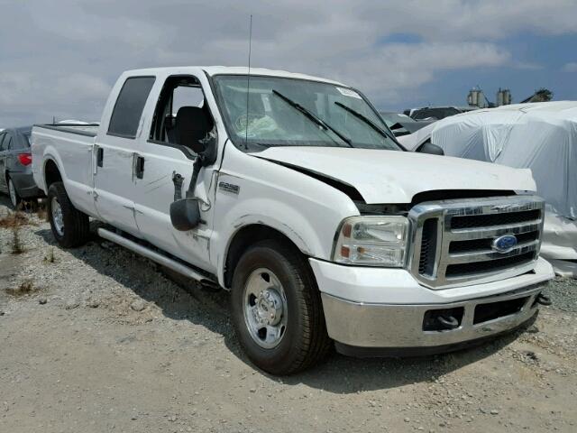 1FTSW20P46EB68476 - 2006 FORD F250 SUPER WHITE photo 1