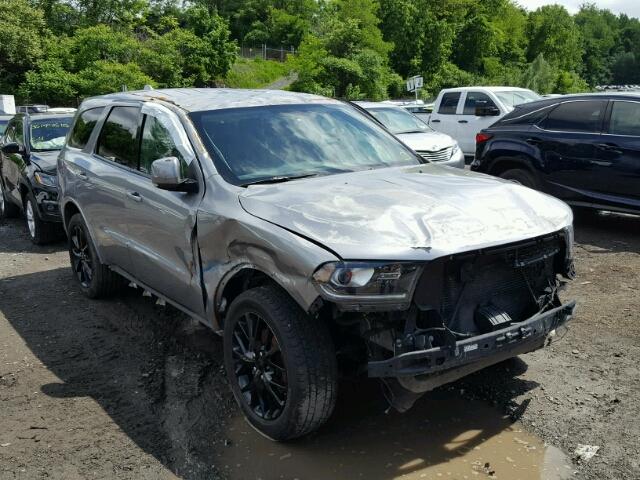 1C4RDJDG4HC698051 - 2017 DODGE DURANGO GT SILVER photo 1