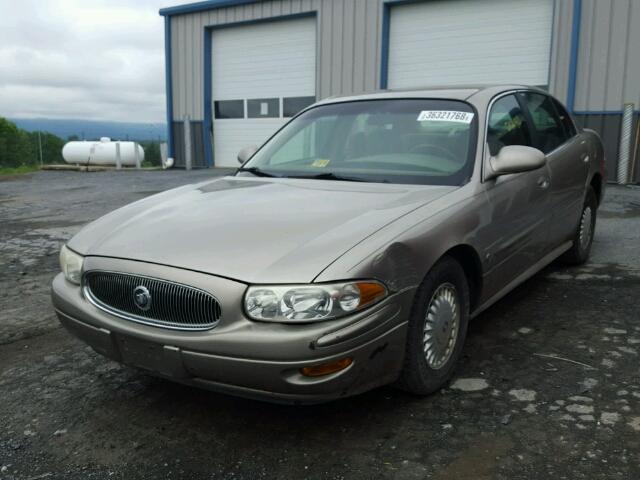 1G4HP54K5Y4272485 - 2000 BUICK LESABRE CU BEIGE photo 2