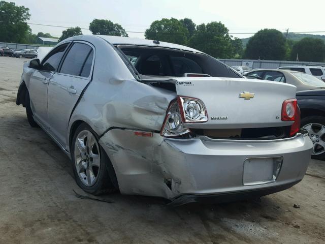 1G1ZH57B19F249995 - 2009 CHEVROLET MALIBU 1LT WHITE photo 3