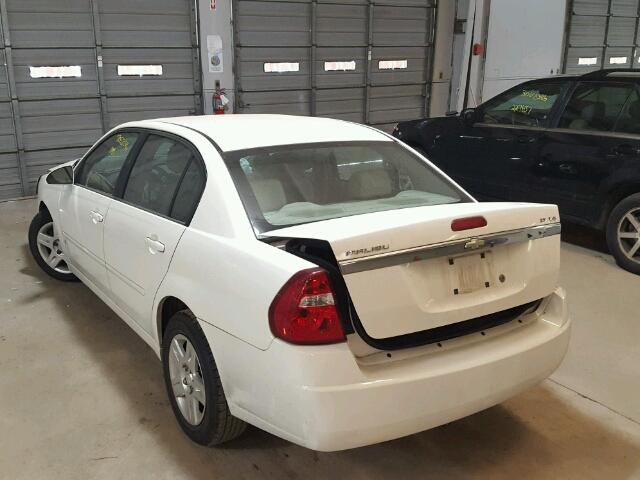 1G1ZT58N97F110010 - 2007 CHEVROLET MALIBU LT WHITE photo 3