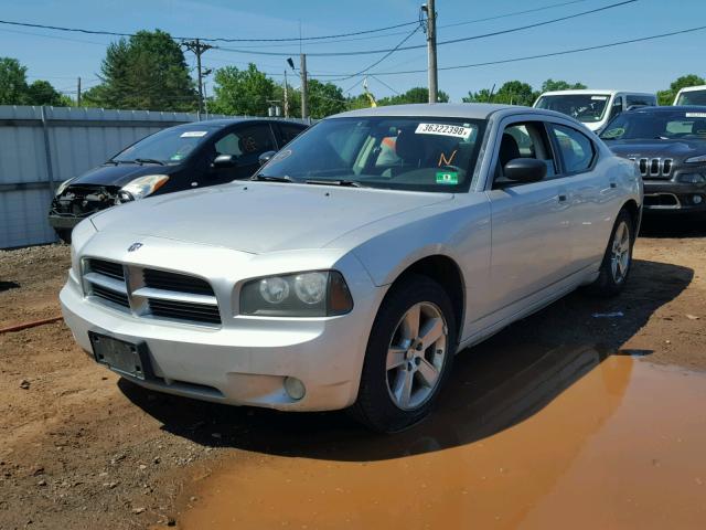 2B3KA33G58H160092 - 2008 DODGE CHARGER SX SILVER photo 2