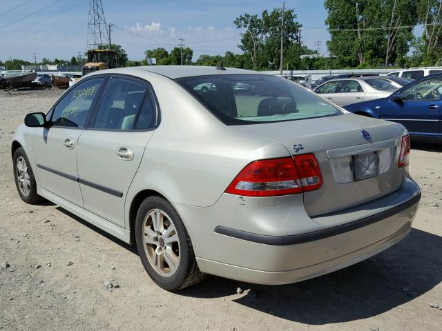 YS3FD49Y561029987 - 2006 SAAB 9-3 BASE TAN photo 3