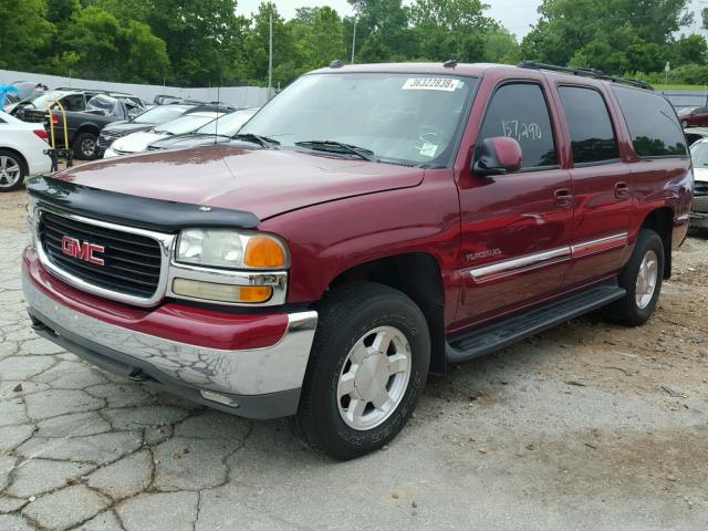 1GKFK16Z04J147651 - 2004 GMC YUKON XL K MAROON photo 2