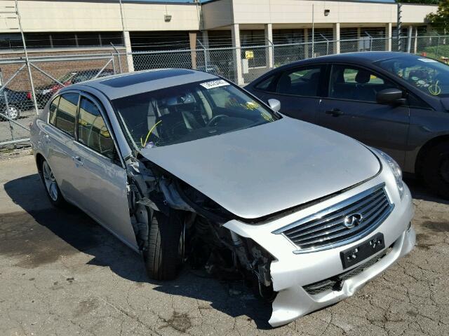 JN1CV6ARXDM769363 - 2013 INFINITI G37 SILVER photo 1