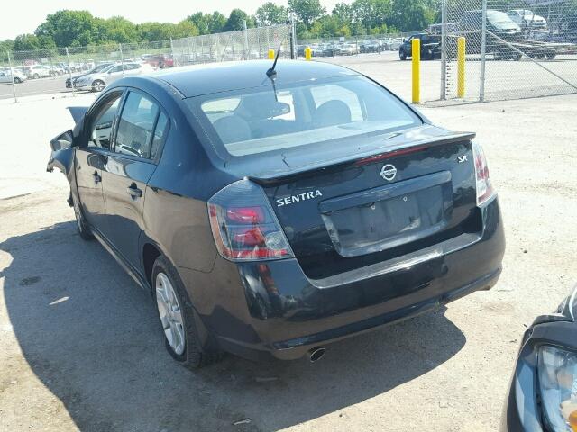 3N1AB6AP6BL672764 - 2011 NISSAN SENTRA 2.0 BLACK photo 3