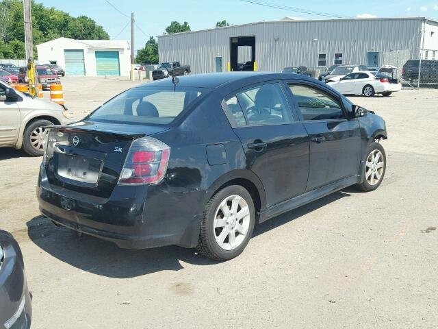 3N1AB6AP6BL672764 - 2011 NISSAN SENTRA 2.0 BLACK photo 4