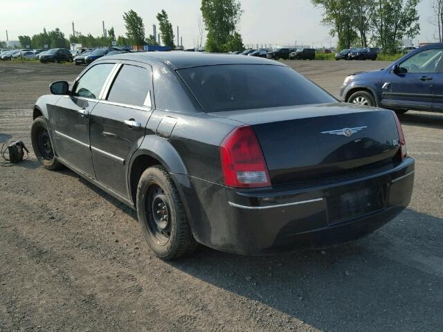 2C3KA53G76H443931 - 2006 CHRYSLER 300 TOURIN BLACK photo 3