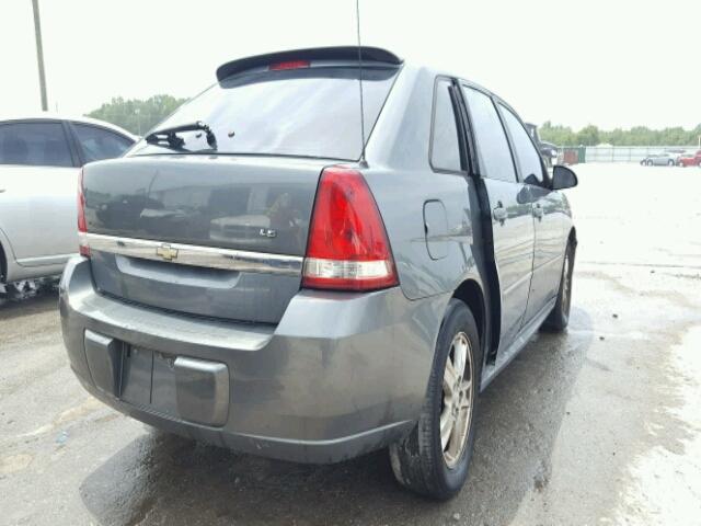 1G1ZT62855F305656 - 2005 CHEVROLET MALIBU MAX GRAY photo 4