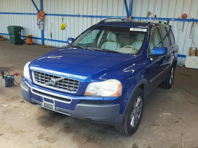 YV4CZ852861277524 - 2006 VOLVO XC90 BLUE photo 2